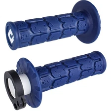ODI Grips - Rogue - MX - Lock-On - Dark Blue H36RGDU