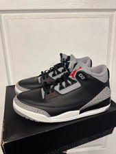 Jordan 3 Retro OG Black Cement (2024) SIZE 13...