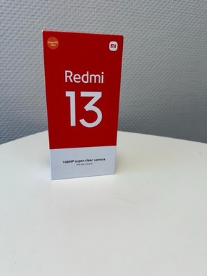 Xiaomi Redmi 13 128 GB Midnight Black Dual SIM Smartphone Handy Mobiltelefon