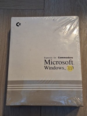 Microsoft Windows 3.1 (Expressly for Commodore) *1992 Ultra Rare* German Deutsch