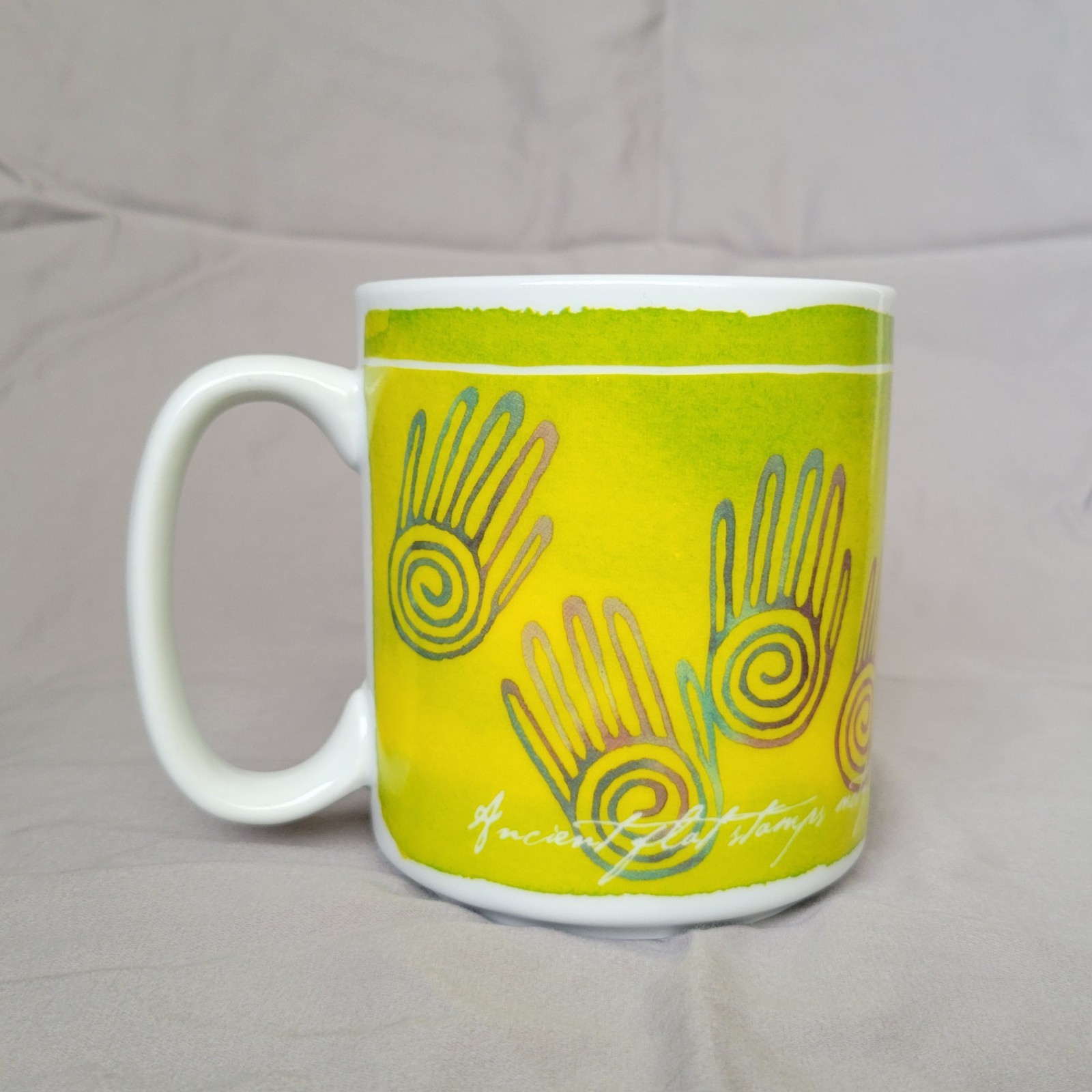 Mug Ancient Stamps Motif Central America