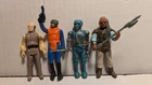 4 Original Kenner Star Wars Figures 3 With Accessories Walrus Man 2 1B Nice