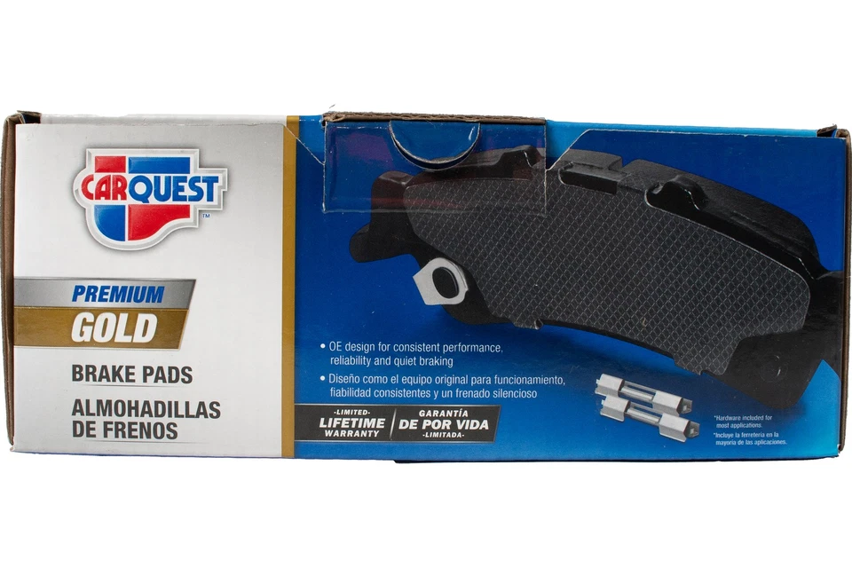 Pastillas de freno traseras Carquest Gold aptas para Mercedes-Benz CL55 AMG CL600 GNAD984 2003-2006 Foto 2 de 4