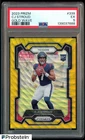 2023 Panini Gold Wave Prizm #339 CJ Stroud Texans RC Rookie 3/10 PSA 5 EX