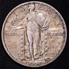 1920-S Standing Liberty Silver Quarter Extremely Fine (XF) Original Coin
