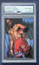 Derrick Thomas 1991 Proline Card SIGNED KC Chiefs Autographed Auto PSA Slabbed