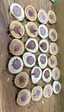 24 Rustic Live Edge Red Cedar Rounds, Cookies, Wood Working, Craft Wood, Slices