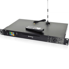 AS-6 Multi Media Player DAB FM USB Aux CD Bluetooth Rack Mountable with Remote