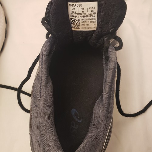 Scarpe da corsa Asics uomo taglia 11 Gel Nimbus grigio nero - Foto 14 di 20