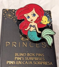 Loungefly Disney Princess & Pals Blind Box Pin - Ariel & Flounder - Opened