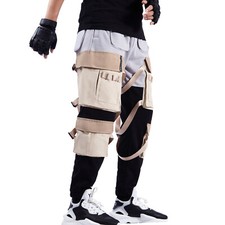Niepce Streetwear Cargo Men's Jogger with Straps Urban Cool Pants