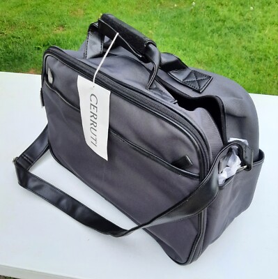 New Cerruti Travel Duffle Overnight Weekend Carry On Plane Gym Tote Image Bag :)