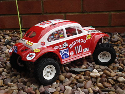 Kamtec LEXAN BAJA VW Beetle Sand Scorcher Monster Tamiya 1:10 Car