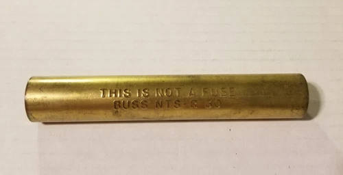 EATON BUSSMANN SERIES-NTS-R-30-DUMMY FUSE NEUTRAL~FREE SHIPPING 