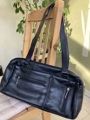 Handtasche Vera Pelle Tasche Schwarz