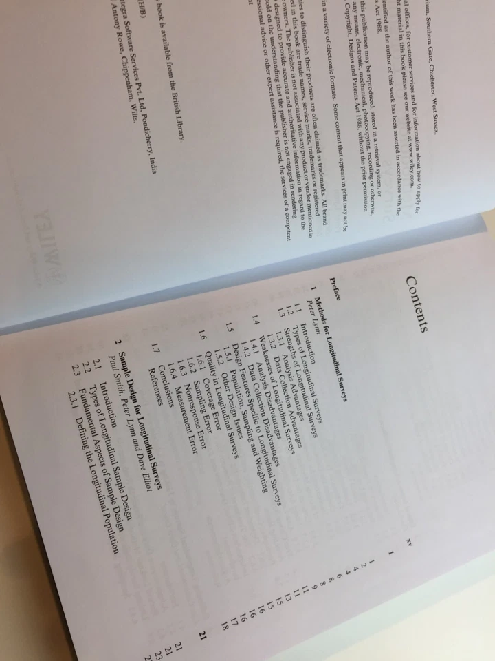 Methodology of Longitudinal Surveys - Image 3 of 4