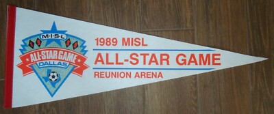 Misl MISL 1989 ALL STAR GAME~MAJOR INDOOR SOCCER LEAGUE ~ OFFICIALLY ...