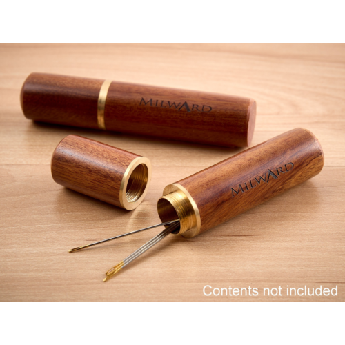 Soporte para agujas de madera Milward y estuche para pasadores - almacenamiento con agujas artesanías bordado de costura - Imagen 1 de 1