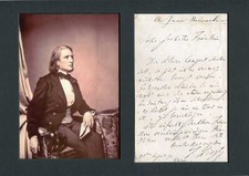 Franz Liszt Autograph