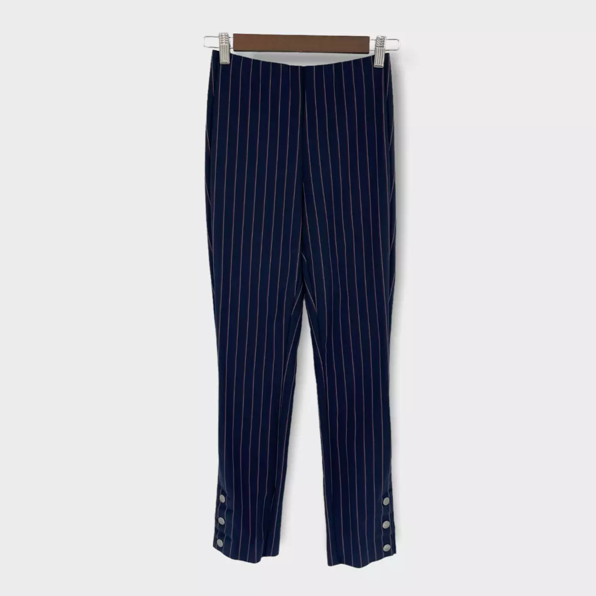 Pinstripe sales skinny pants