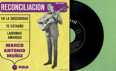 MARCO ANTONIO MUÑIZ / Reconciliacion RCA VICTOR MKE-1062 Pres Mexico 1968 EP VG+