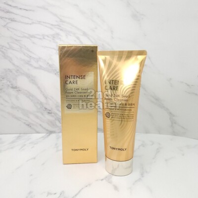 TONYMOLY Intense Care Gold 24K Snail Foam Cleanser 150ml Moisturizing K-Beauty