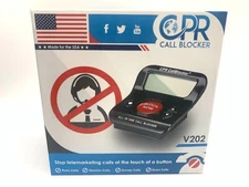 CPR V202 Call Blocker - Blocks Robocalls Scam & Unwanted Calls