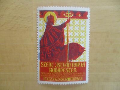 (4189) Reklamemarke - Szent Jstvan Napja Budapesten