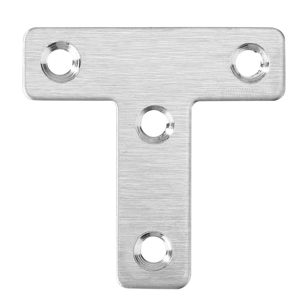 4pcs/set Tshape Angle Codes Thick Stainless Steel Angle Groove