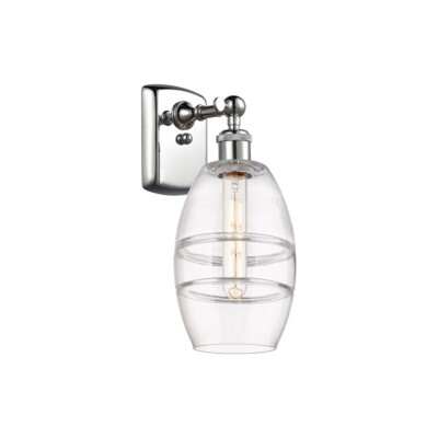 Innovations 516-1W Vaz 1Lt 6'' Sconce, Chrome/Clear - 516-1W-PC-G557-6CL