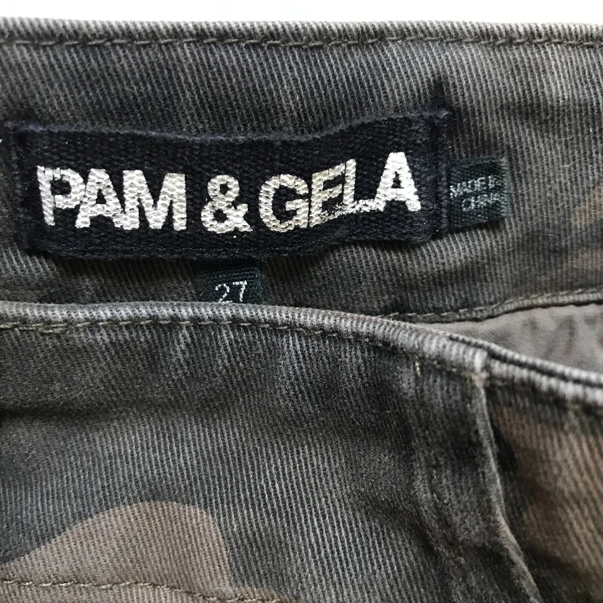 Pam and gela camo cheap pants