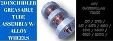 GREASEABLE IDLER ASSEMBLY w/ ALLOY WHEELS / Caterpillar 277 / 277b / 267 / 267B