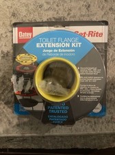 OATEY Toilet Flange Extension Kit Set Rite 43400 correct Elevation 1/8" to1-5/8"