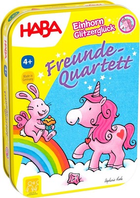 HABA - Einhorn Glitzerglück - Freunde-Quartett