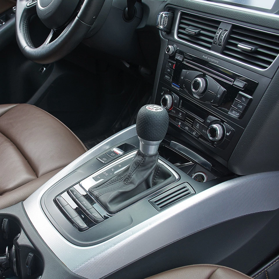  Ajuste STI Subaru Impreza 5 velocidades cuero PU manual automático perilla de cambio de marchas  Foto 4 de 4