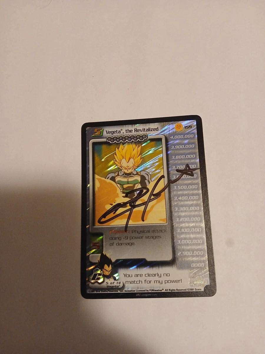 Dragon Ball Z TCG Score Entertainment Ultra Rare Individual