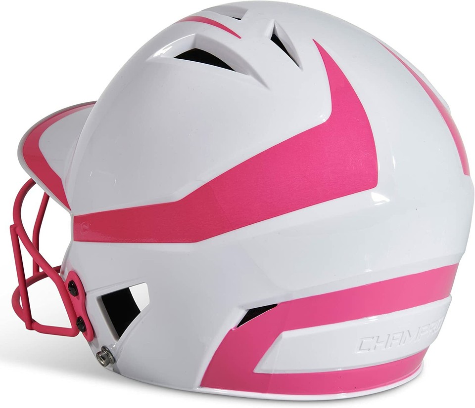 CHAMPRO HX Rise Pro Fastpitch Softball Batting Helmet w/ Face Guard Youth Adult eBay