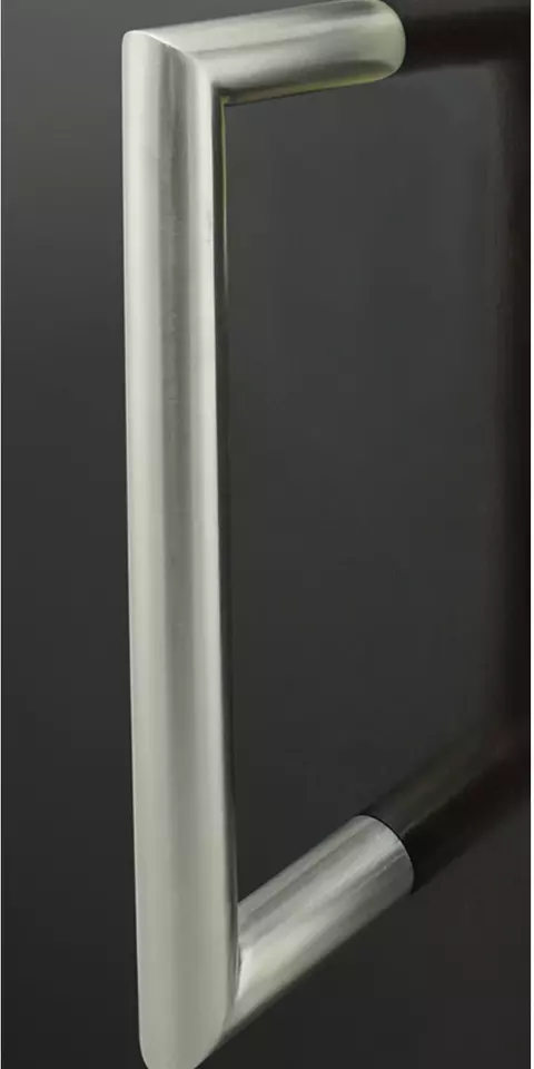 INOX PHIX30108-32D Surface Pull 8" Satin Stainless Steel Bolt Thru - Image 3 of 4