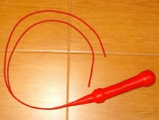 Bullwhip 2 strings, ca, FREE SHIPPING 3.3 feet long, 100 cm long, color: red