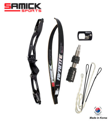 Samick Avante Riser & Wood Fiber Limbs Bow Set / Right Hand 