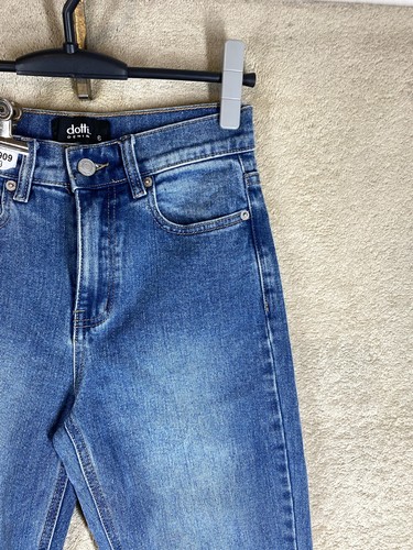dotti Casual Denim Jeans Pants Size 6 Womens Blue Straight Leg - Picture 3 of 10