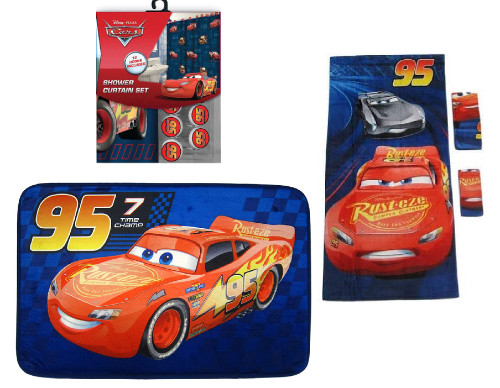 disney cars bathroom set