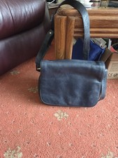 Stylish Jobis Leather Black Shoulder Bag Cross Body Flap Over Handbag