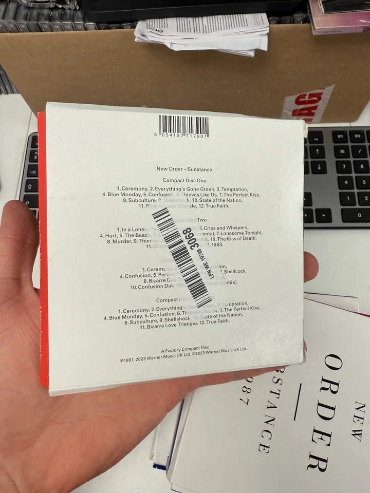 New Order : Substance 1987 - 4CD Set (Deluxe Edition, Remastered) SQUASHED - Image 2 of 4