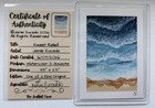 ACEO Original Watercolor Painting Sandy Beach Ocean Waves Salty Air Seashore — photo 2