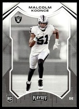 2021 Panini Playoff Malcolm Koonce Rookie Las Vegas Raiders #276