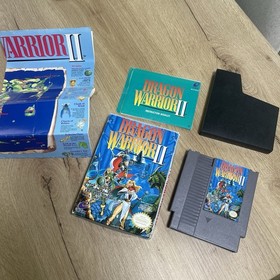 Dragon Warrior 2 - NES - 100% CIB - With Map - TESTED