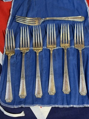 Towle Louis XIV 1924 Salad Fork Sterling Silver No Monogram31.7gr (14) Available