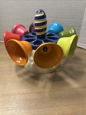 Battat B Toys Musical Bells Carousel Piccolo 9'' Diameter Nice Tones No Mallet