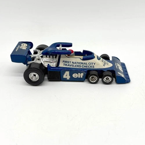 Vintage Corgi Elf Tyrell Project 34 1:36 Model Racecar Blue Traverse City 70s